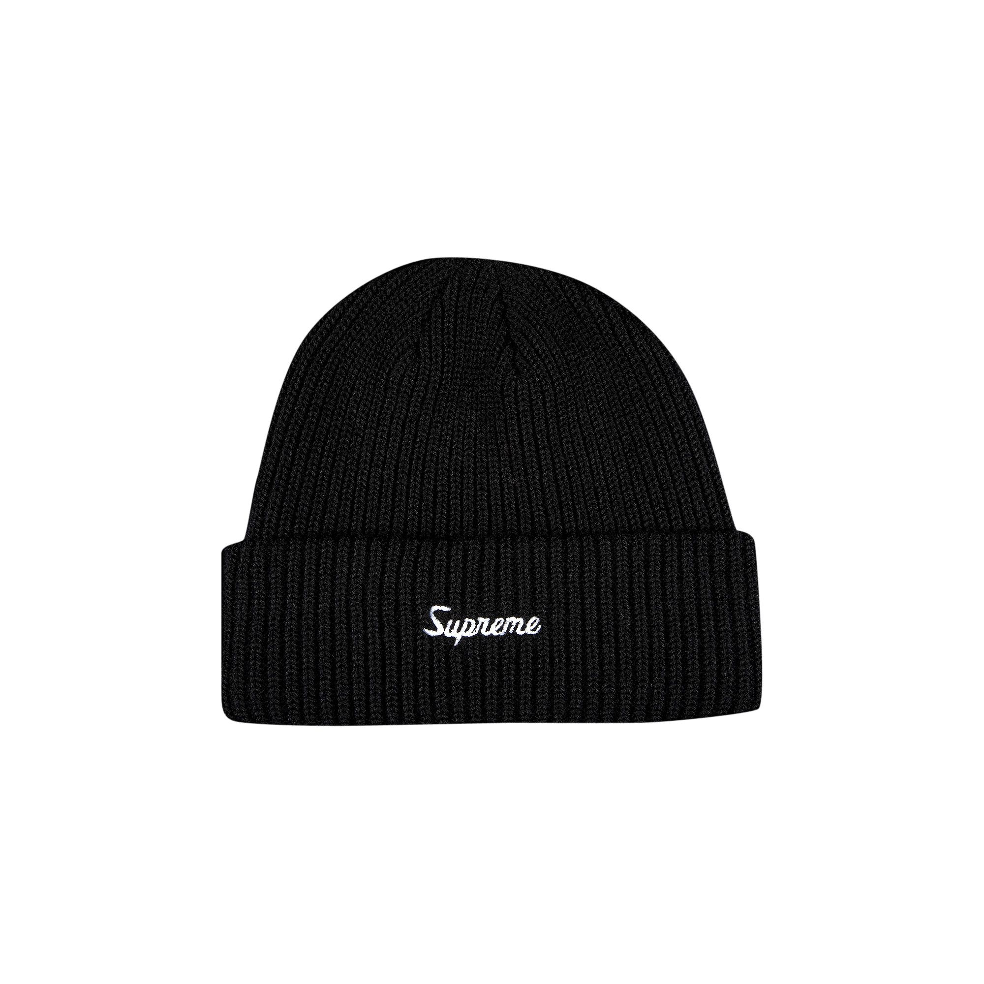 （ブランドロゴ）の人気ランキング Buy Supreme Loose Gauge Beanie 'Black' - FW20BN66 BLACK | GOAT 帽子
