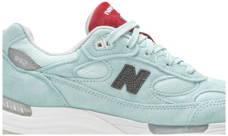 Kith x New Balance 992 Made in USA Kithmas Collection   Light Reef