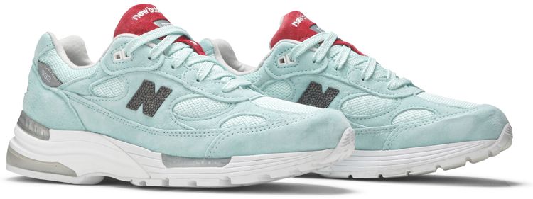 Kith x New Balance 992 Made in USA Kithmas Collection   Light Reef