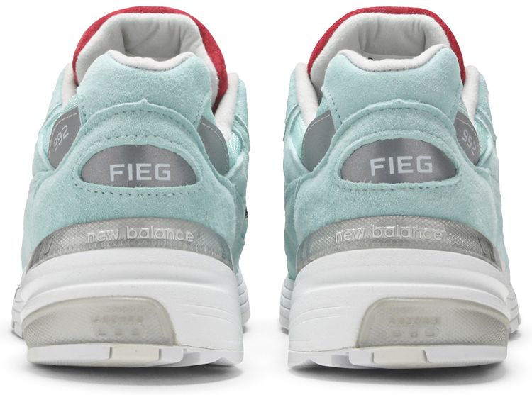 Kith x New Balance 992 Made in USA Kithmas Collection   Light Reef