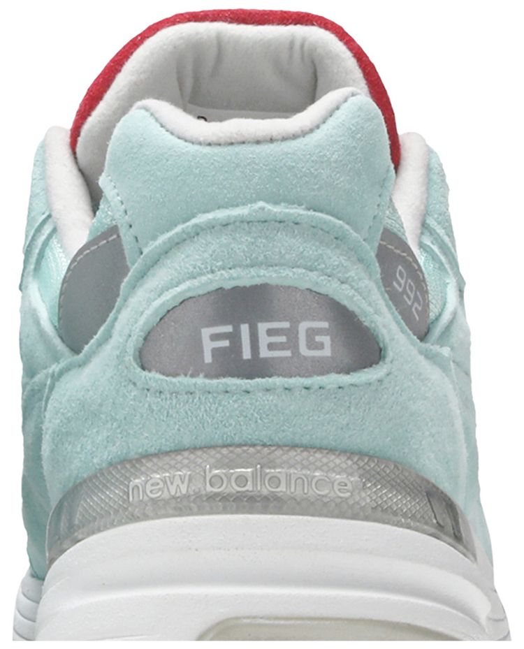 Kith x New Balance 992 Made in USA Kithmas Collection   Light Reef