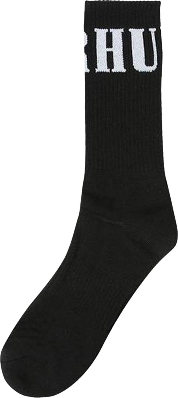 Rhude Wrap Logo Sock 'Black'