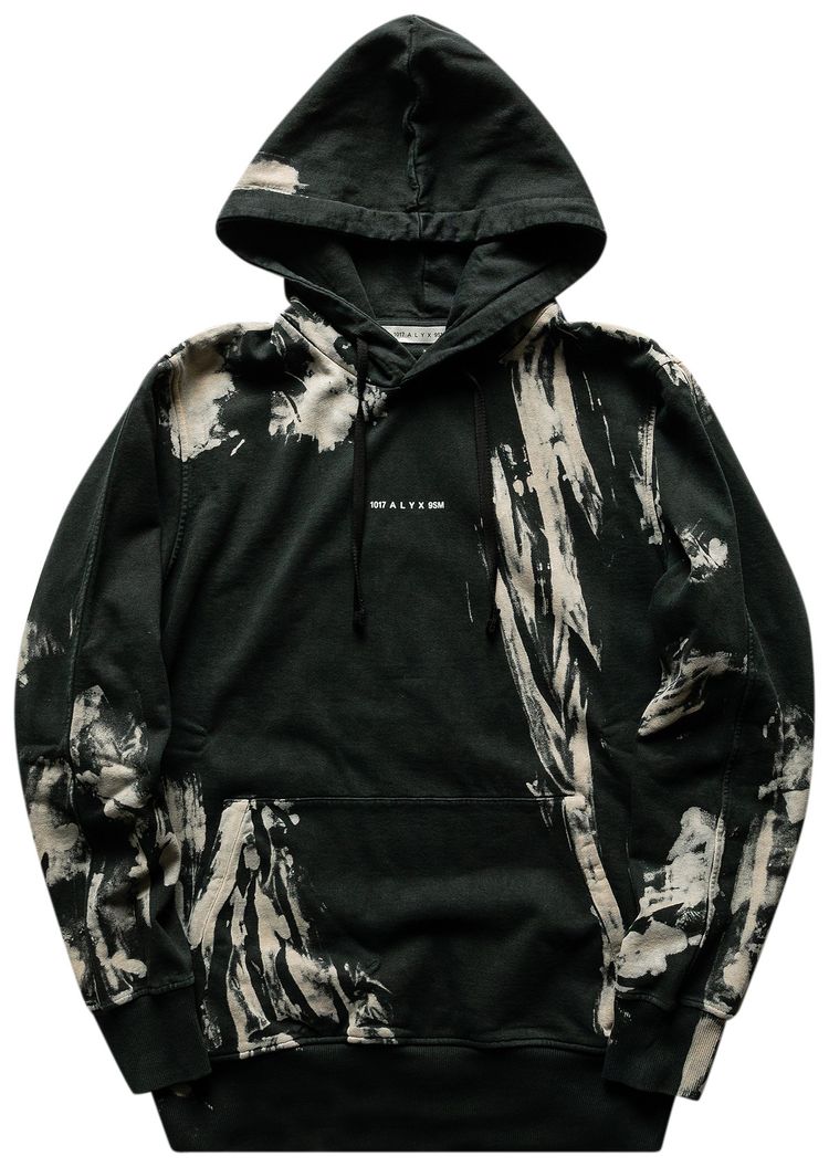 1017 ALYX 9SM Treated Logo Hoodie Black