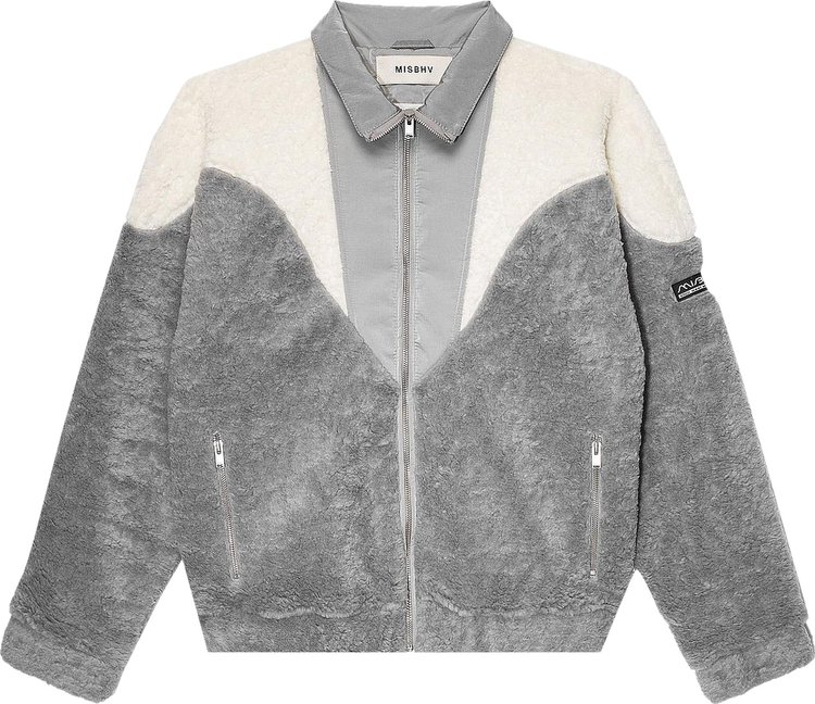 MISBHV 80s Fleece Jacket 'Grey'