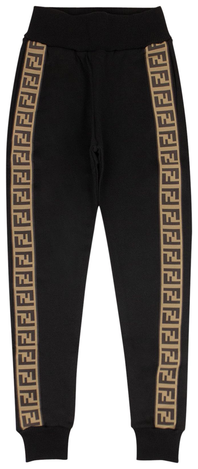 Fendi Pantalone Fendirama Sweatpants BlackTobacco