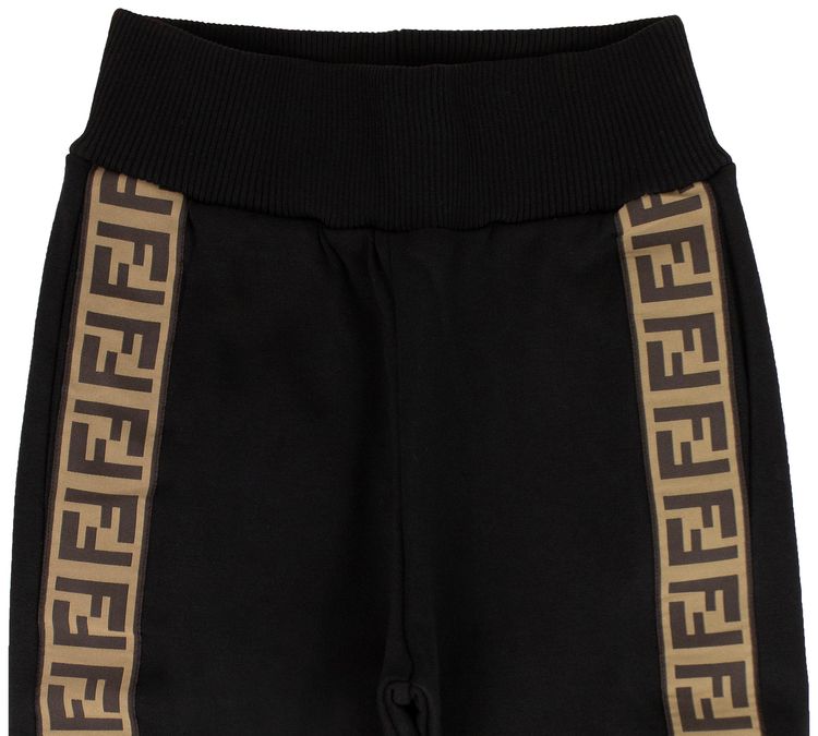 Fendi Pantalone Fendirama Sweatpants BlackTobacco