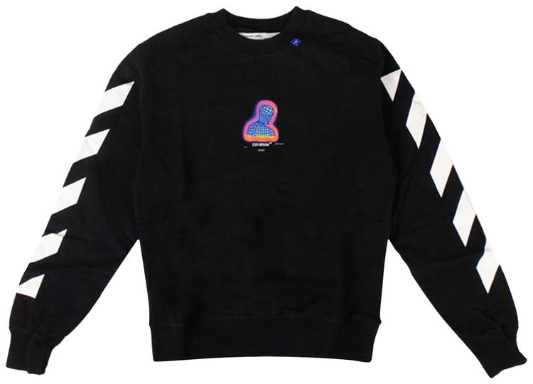 Off White Thermo Men Sweatshirt Black