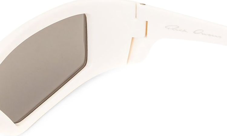 Rick Owens Rick Sunglasses CreamSilver