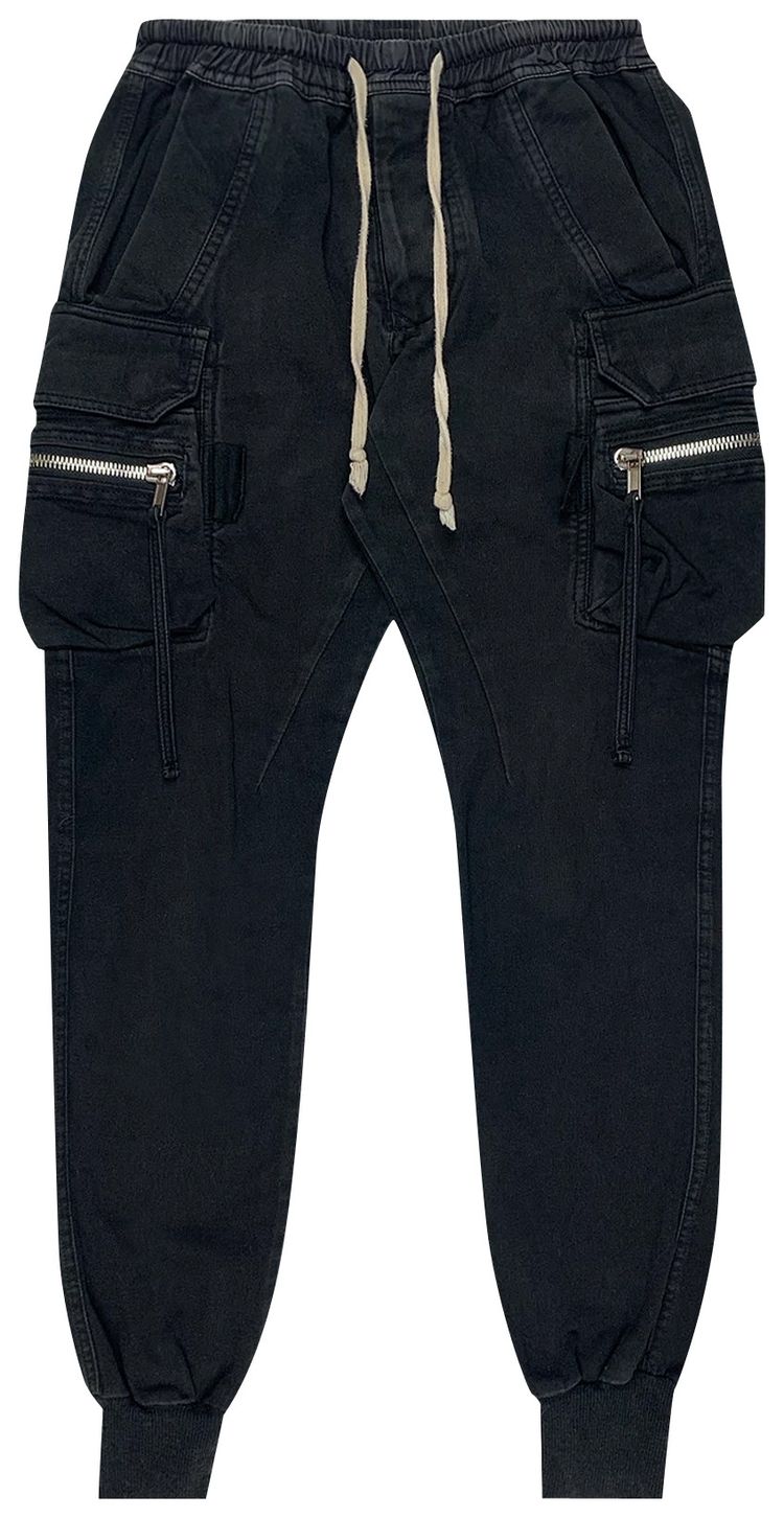 Rick Owens Mastodon Cargo Pants Black