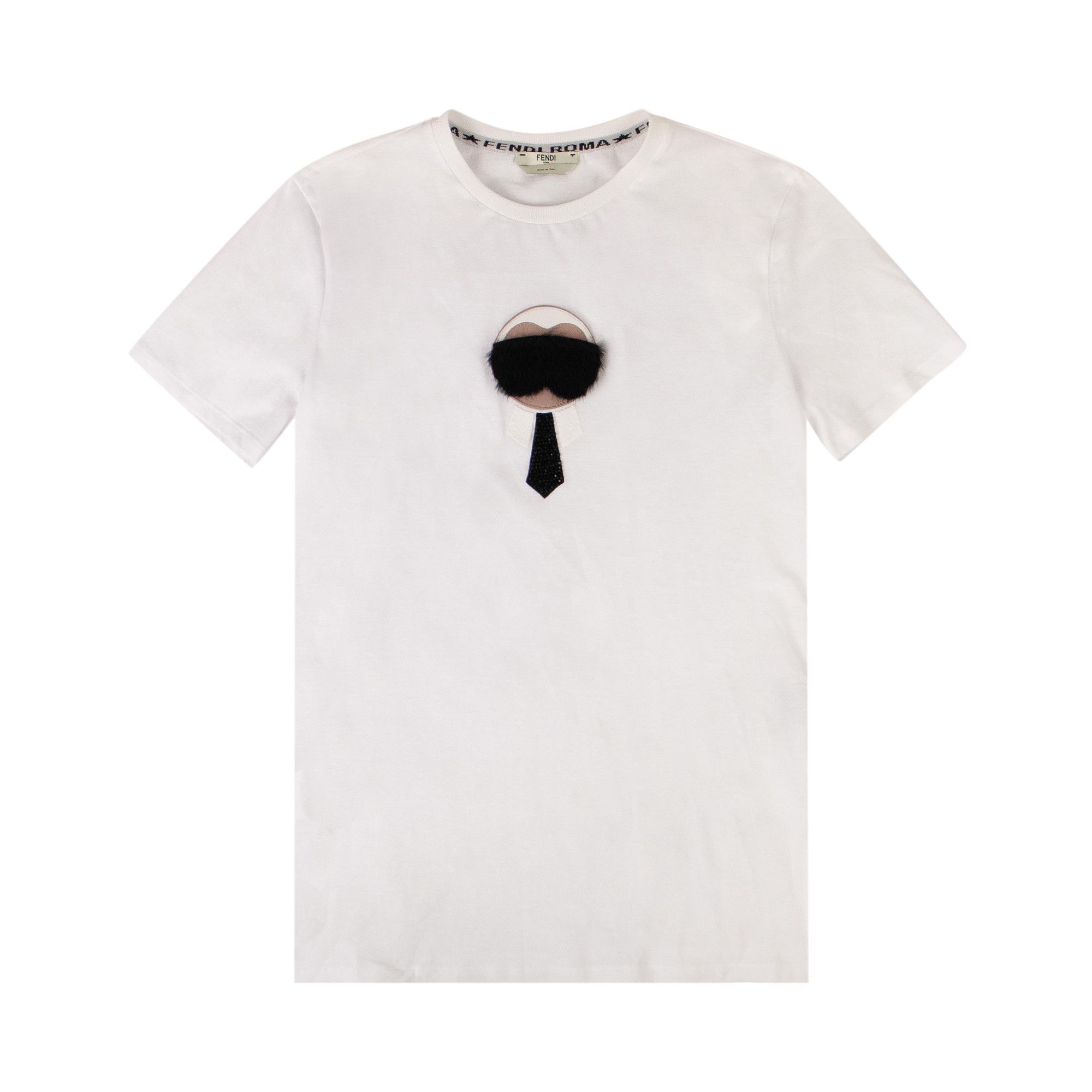 Buy Fendi x Karl Lagerfeld Karl Monster T-Shirt 'White