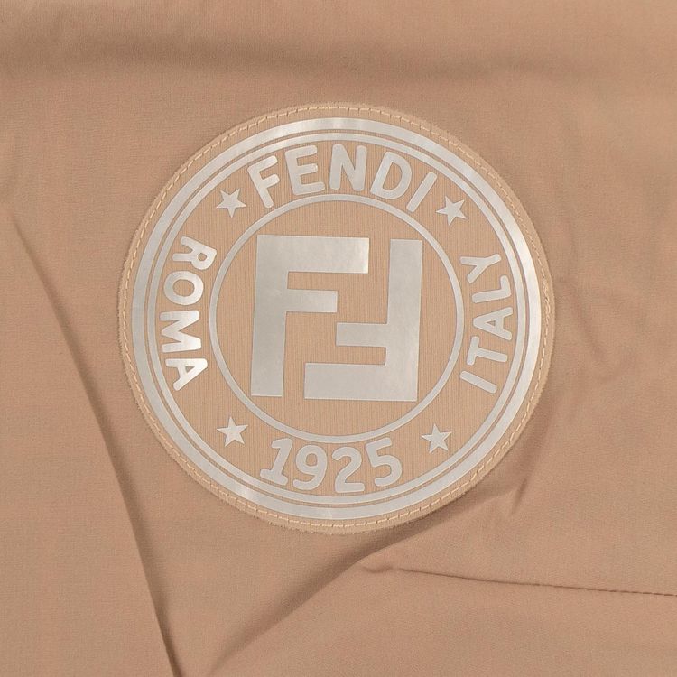 Fendi FF Motif Reversible Swim Shorts BrownLight Brown