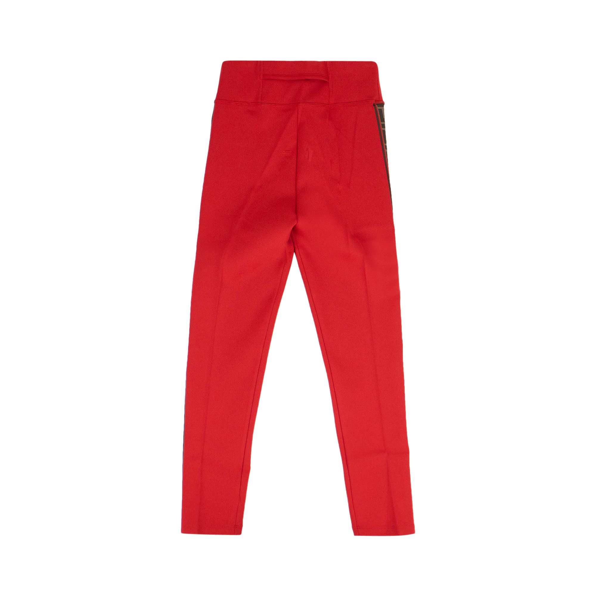 Red fendi leggings deals