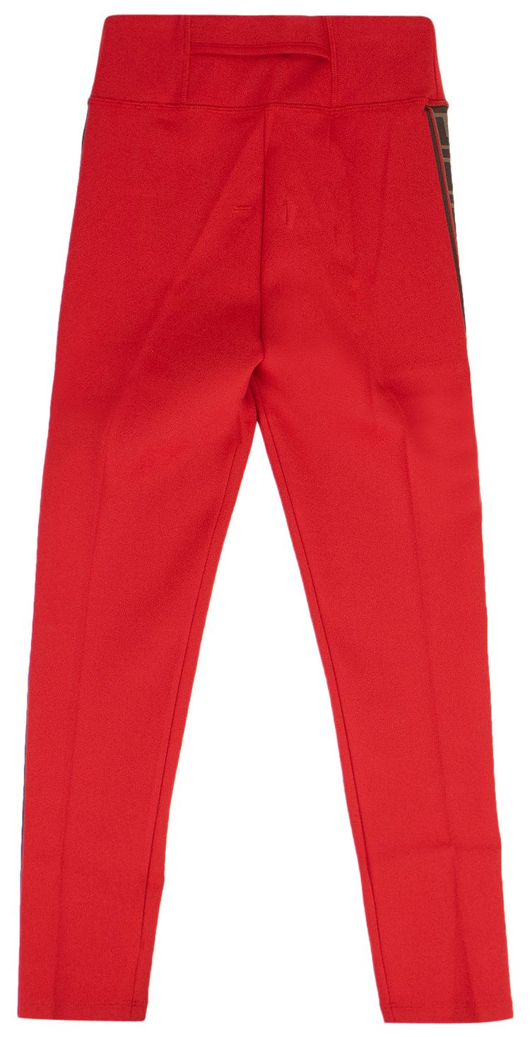 Fendi Fendirama Fitness Leggings Red