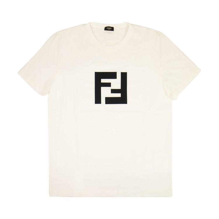 Fendi FF Short Sleeve T-Shirt 'White'
