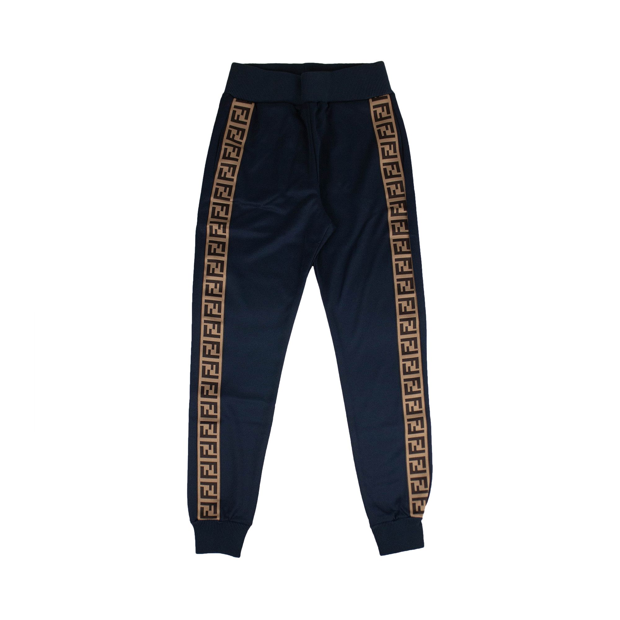 Buy Fendi Pantalone Fendirama Sweatpants Bauhaus Blue Tobacco FAB156 AB4D F19EJ GOAT