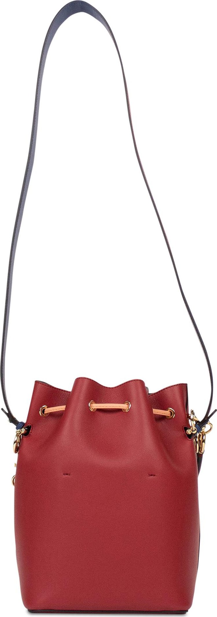 Fendi Mon Tresor Small Bucket Bag Red