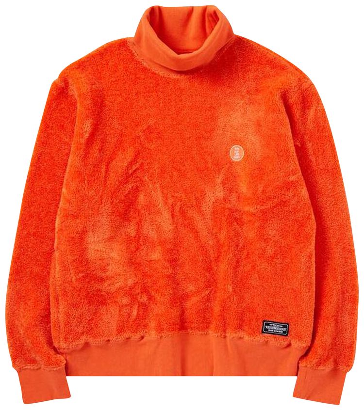 Neighborhood Polar A HN Turtleneck Sweatshirt Orange