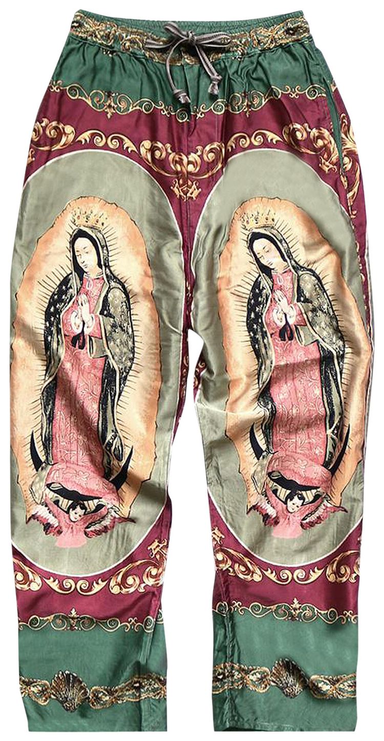 Kapital Virgin Mary Easy Pants Green