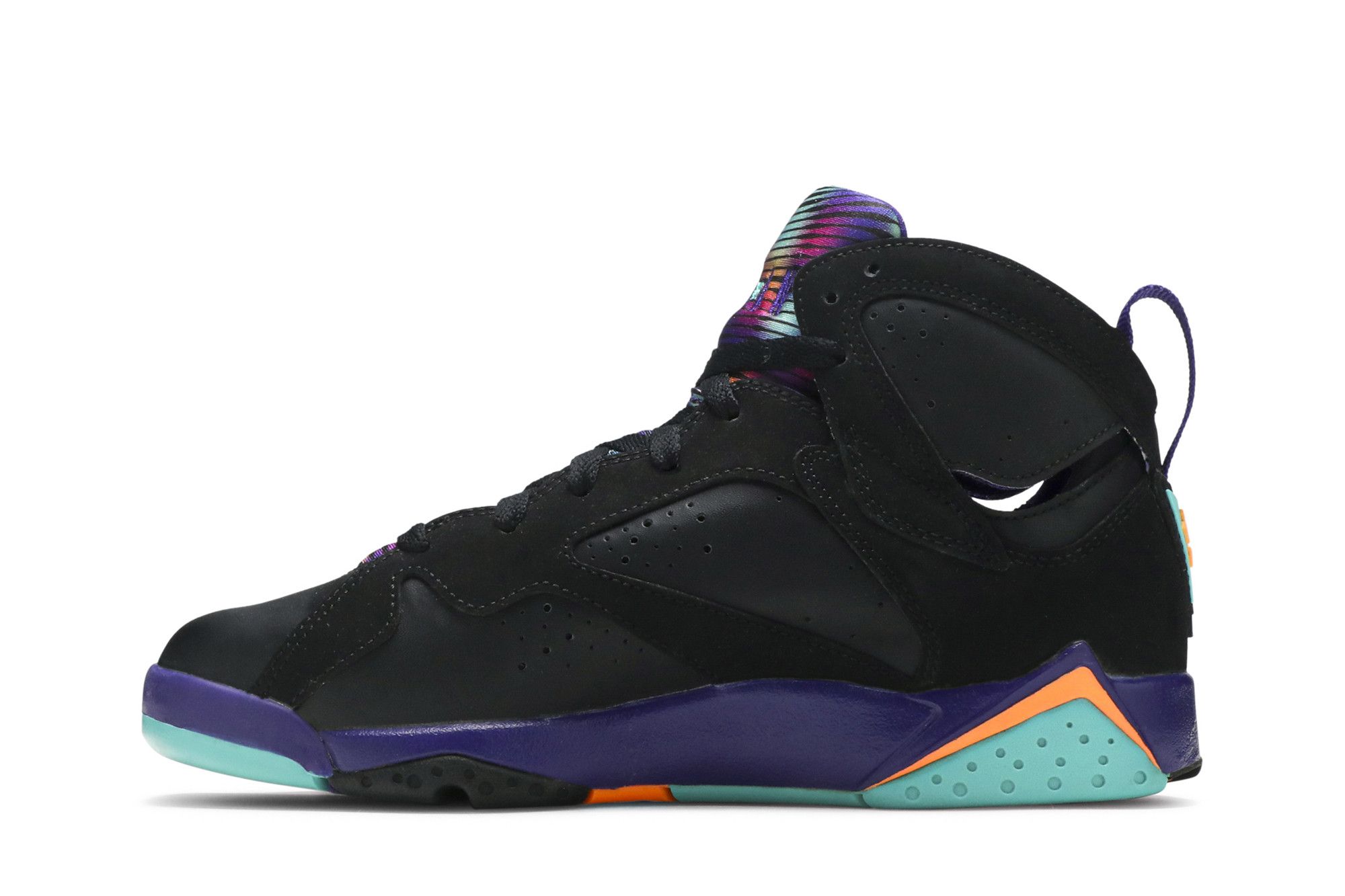Jordan retro 7 black and purple 2025