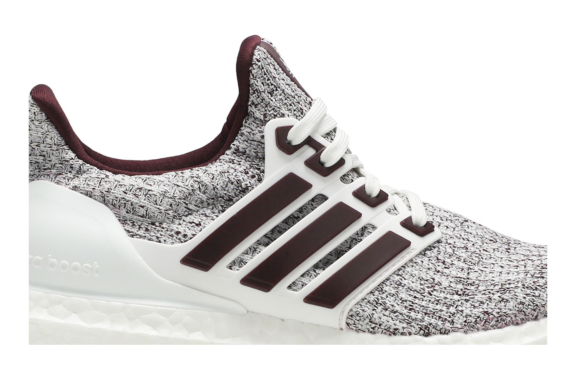 Adidas ultra boost 4. cloud white maroon store