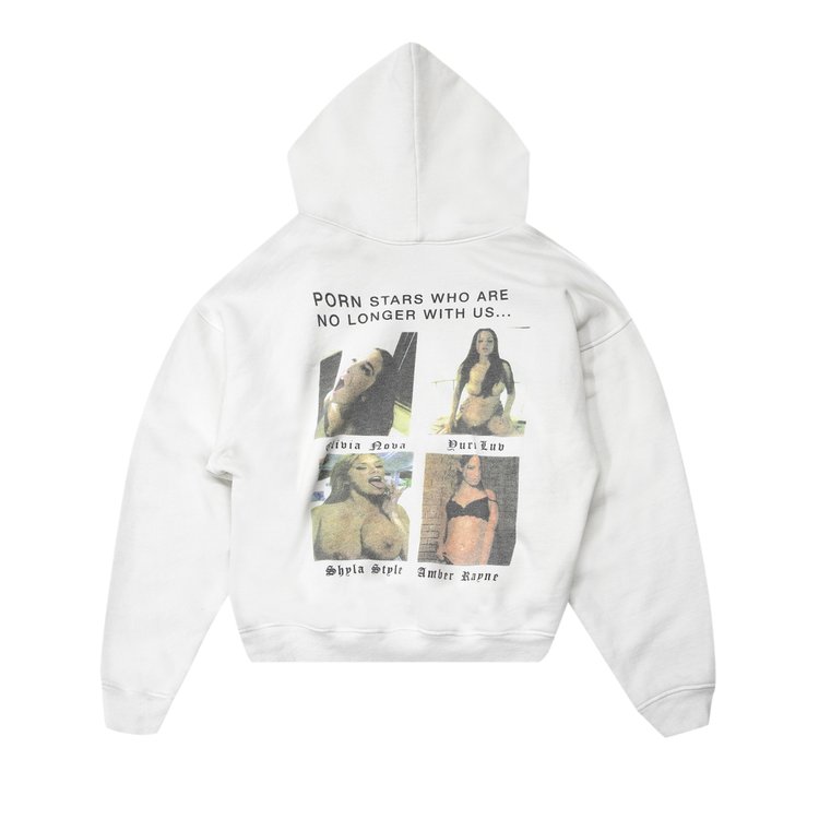 Enfants Riches Deprimes Porn Stars Hoodie WhiteMulti