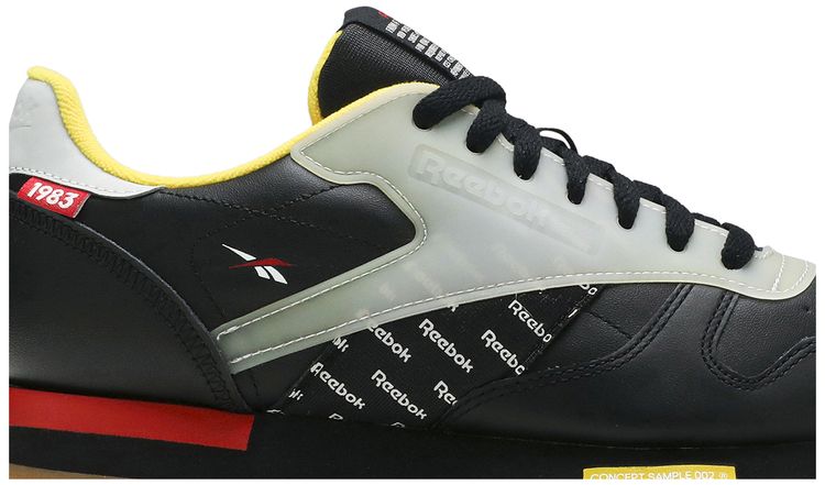 Reebok Classic Leather Altered Black Grey