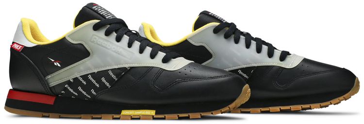 Reebok Classic Leather Altered Black Grey