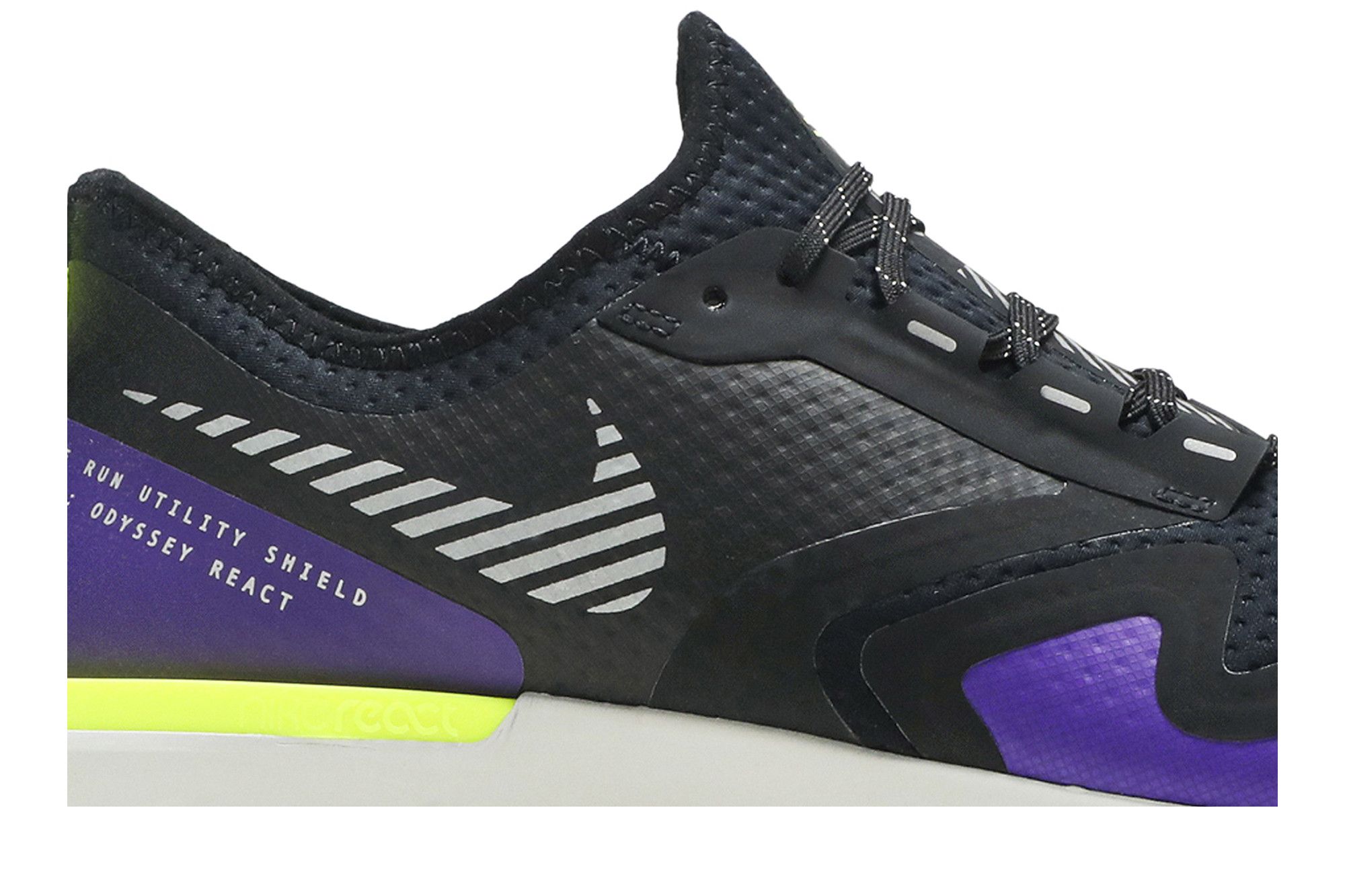 Buy Odyssey React Shield 2 Black Voltage Purple BQ1671 002 GOAT