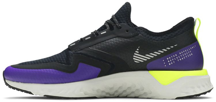 Nike Odyssey React Shield 2 Black Voltage Purple