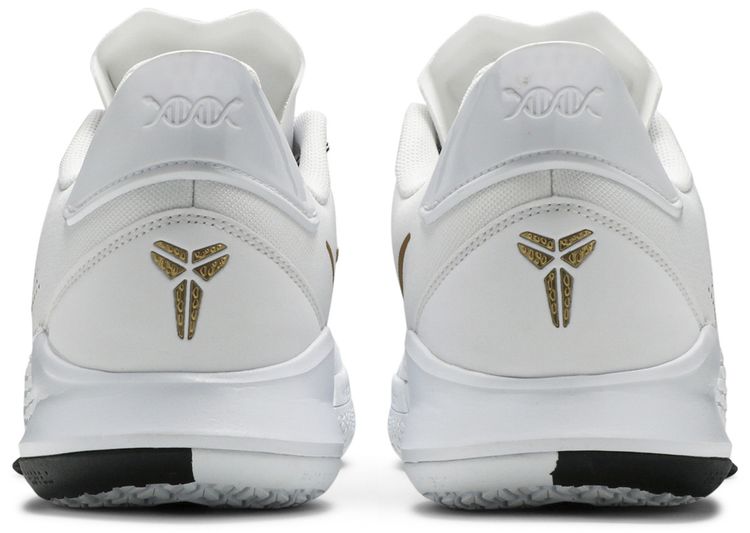 Nike Mamba Fury White Metallic Gold