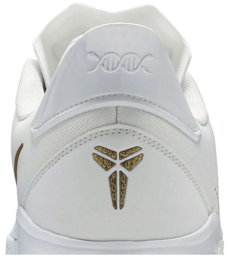 Nike Mamba Fury White Metallic Gold