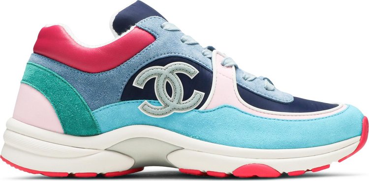 Chanel Wmns Sneaker 'Navy Turquoise'