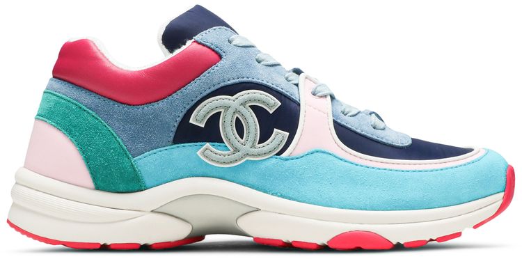 Chanel Wmns Sneaker Navy Turquoise