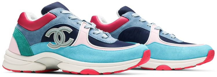 Chanel Wmns Sneaker Navy Turquoise