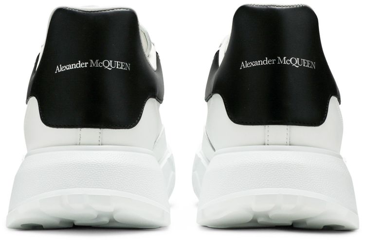 Alexander McQueen Wmns Oversized Court Trainer White Black