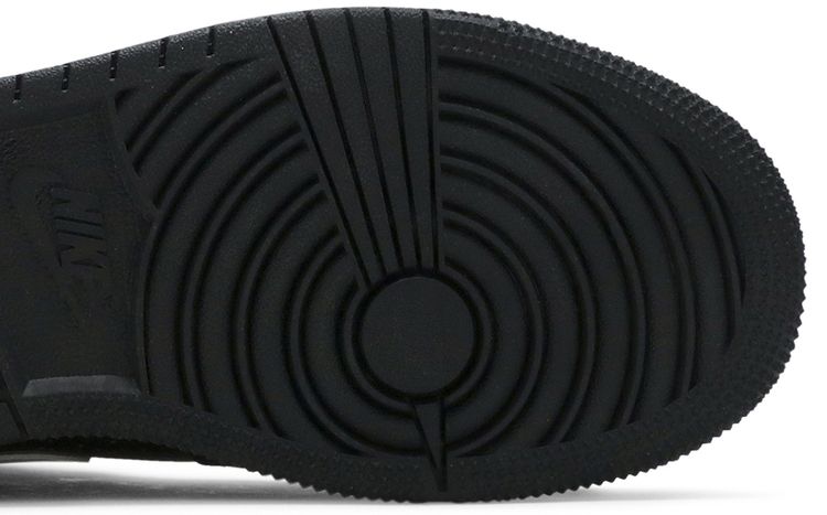 Air Jordan 1 Mid SE GS Black Glitter