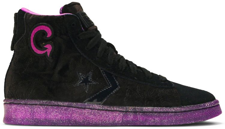 Joe Freshgoods x Converse Pro Leather High Black Purple