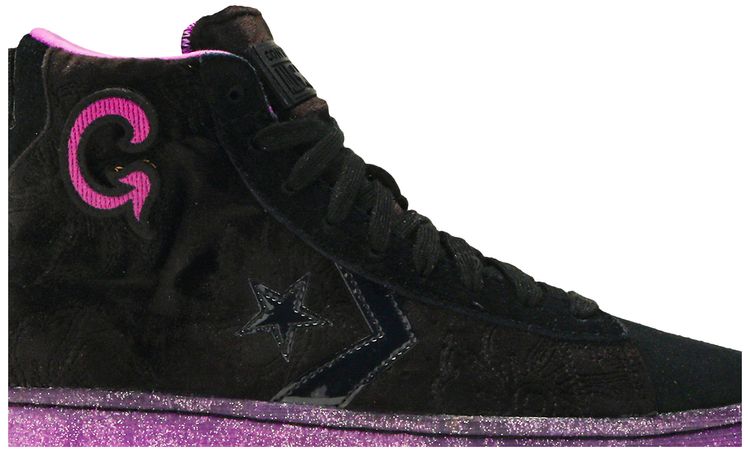 Joe Freshgoods x Converse Pro Leather High Black Purple
