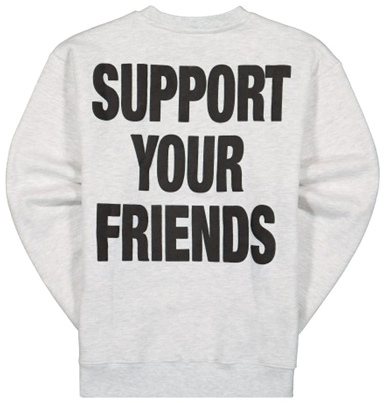 Chinatown Market Hard Crewneck Grey