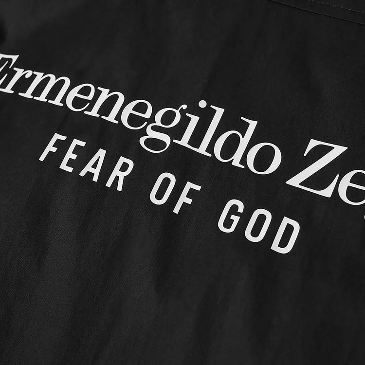 Fear of God Exclusively For Ermenegildo Zegna Bomber Jacket Black