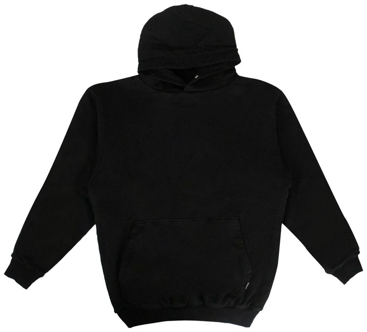 Balenciaga I Love Techno Hooded Sweatshirt Black