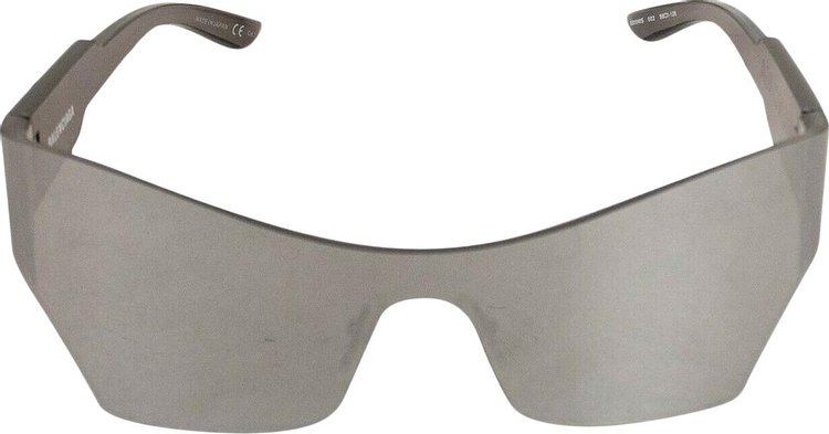 Balenciaga Mono Cat Sunglasses 'Silver'