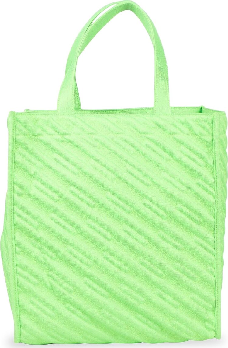 Balenciaga Quilted Shopper Bag 'Green'