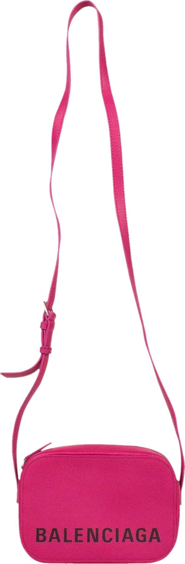 Balenciaga Grained Logo Small Crossbody Bag 'Pink'