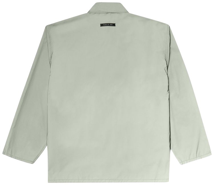 Fear of God Coaches Jacket Army Iridescent Green