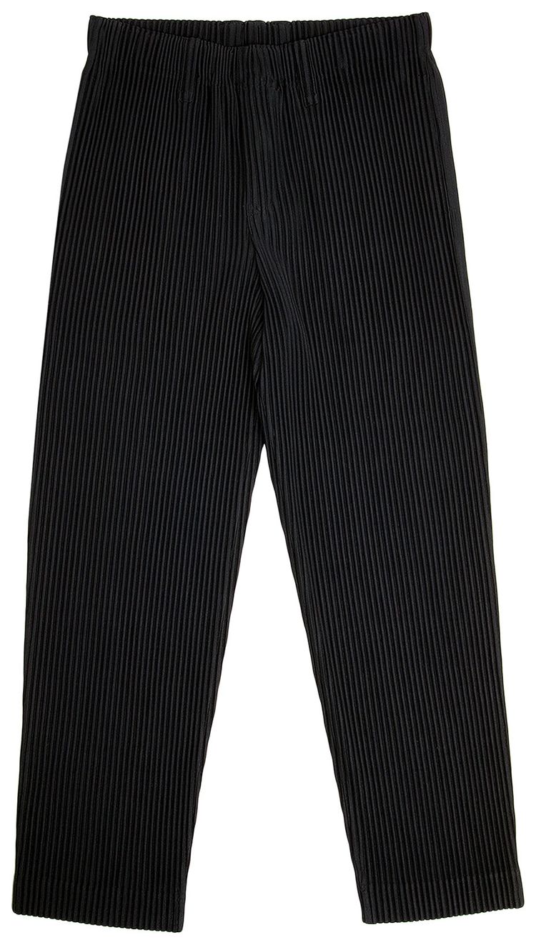 Homme Plisse Issey Miyake Basic Pleated Trouser Black
