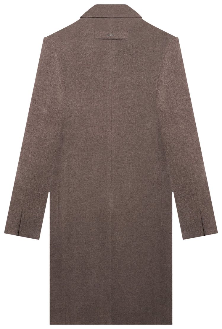 Fear of God Exclusively For Ermenegildo Zegna Two Button Single Breasted Coat Brown