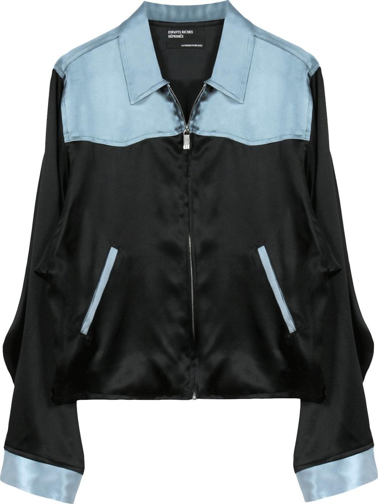 Enfants Riches Deprimes Climax At 29 Western Jacket BlackSilverBlue