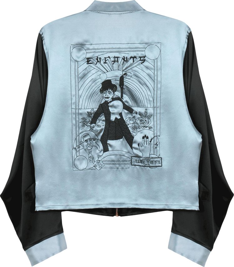 Enfants Riches Deprimes Climax At 29 Western Jacket BlackSilverBlue