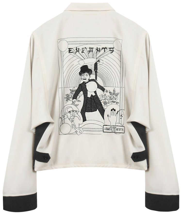 Enfants Riches Deprimes Climax At 29 Western Jacket BlackCream